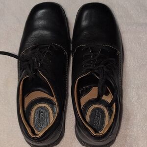 Born Black Leather Oxfords